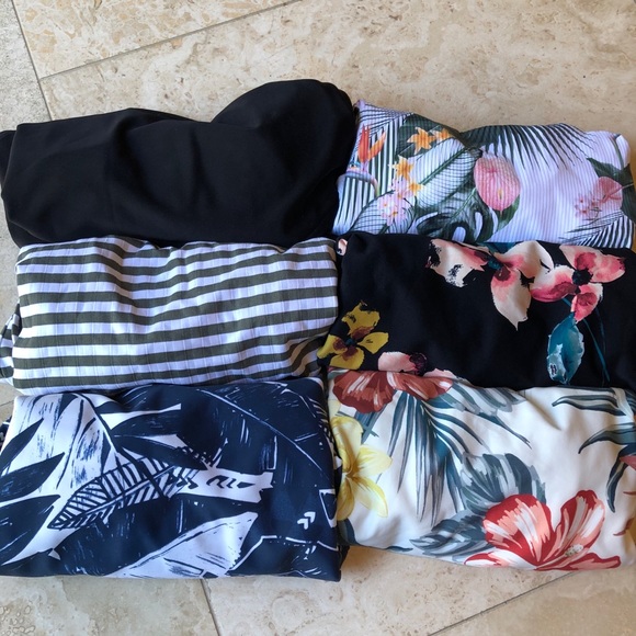 RELISTED Rip Curl Premium Surf Cheeky Ribbed Swimsuit Rust NWT Women Size Medium - Picture 11 of 14